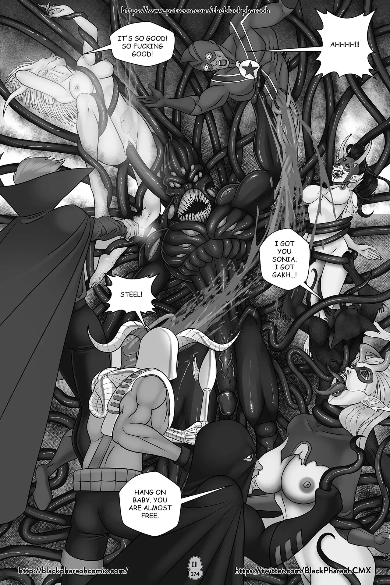“[Black Pharaoh] JL Forsaken Souls (Ongoing)” Chapter 272, page 1