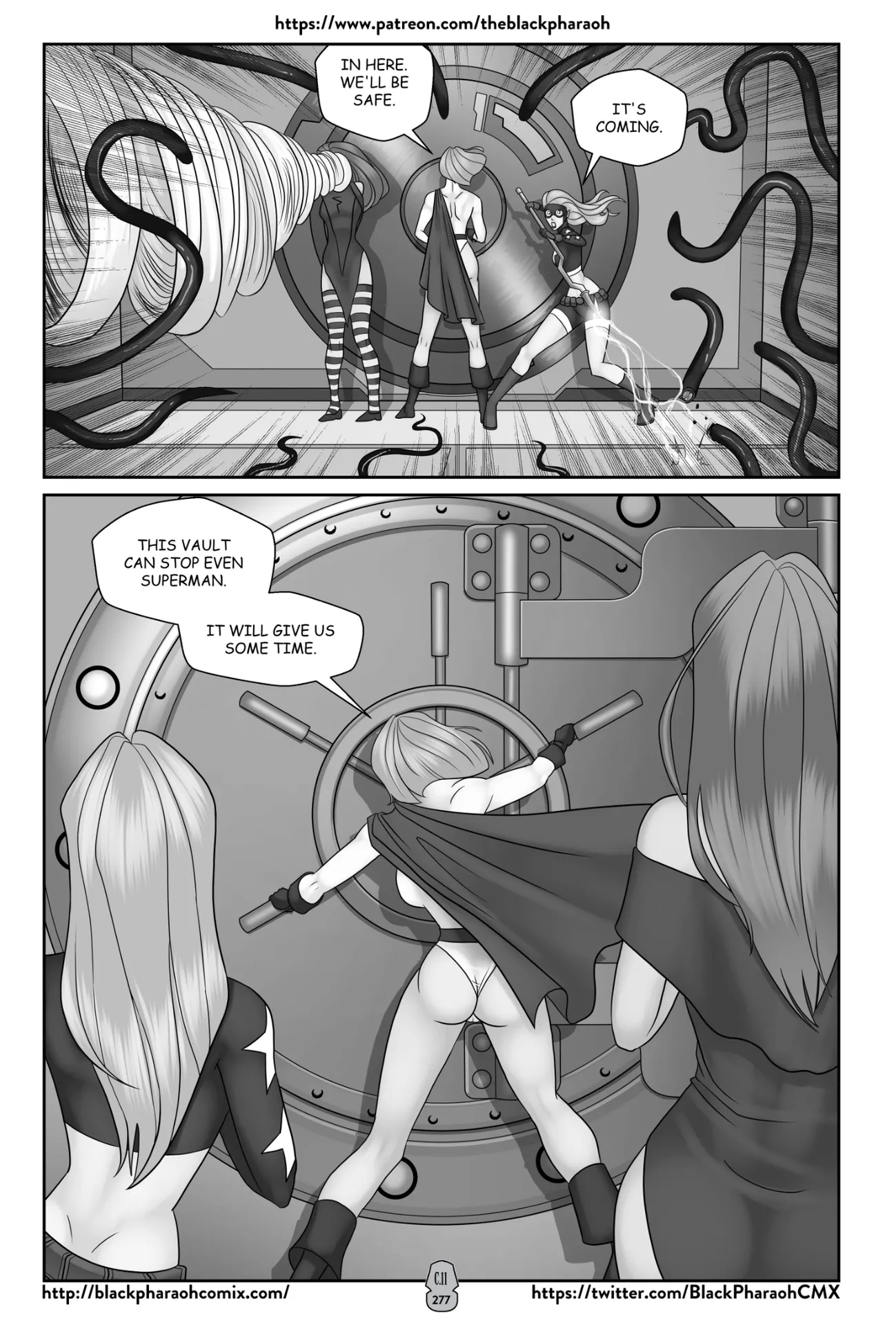 “[Black Pharaoh] JL Forsaken Souls (Ongoing)” Chapter 275, page 1