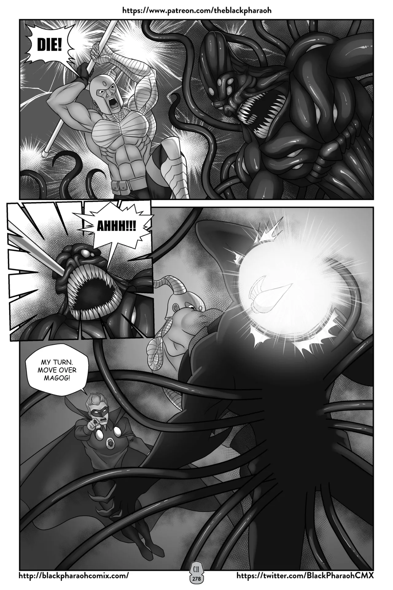 “[Black Pharaoh] JL Forsaken Souls (Ongoing)” Chapter 276, page 1