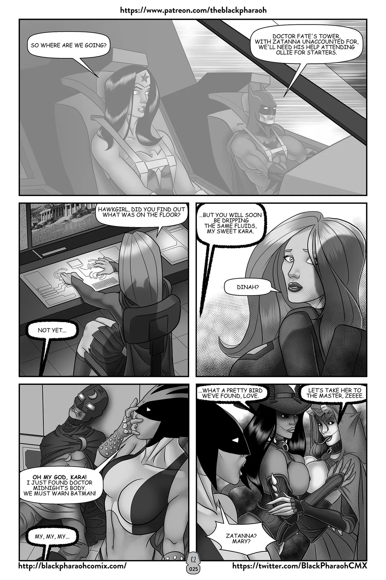 “[Black Pharaoh] JL Forsaken Souls (Ongoing)” Chapter 28, page 1