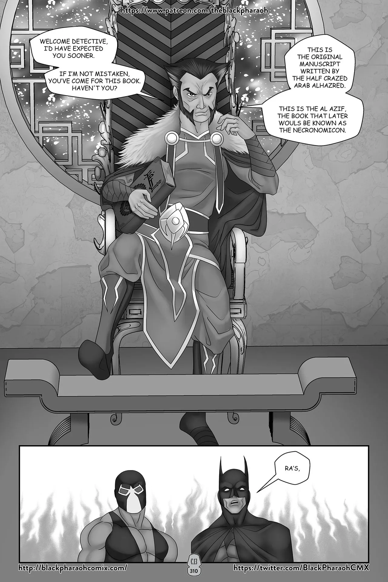 “[Black Pharaoh] JL Forsaken Souls (Ongoing)” Chapter 308, page 1
