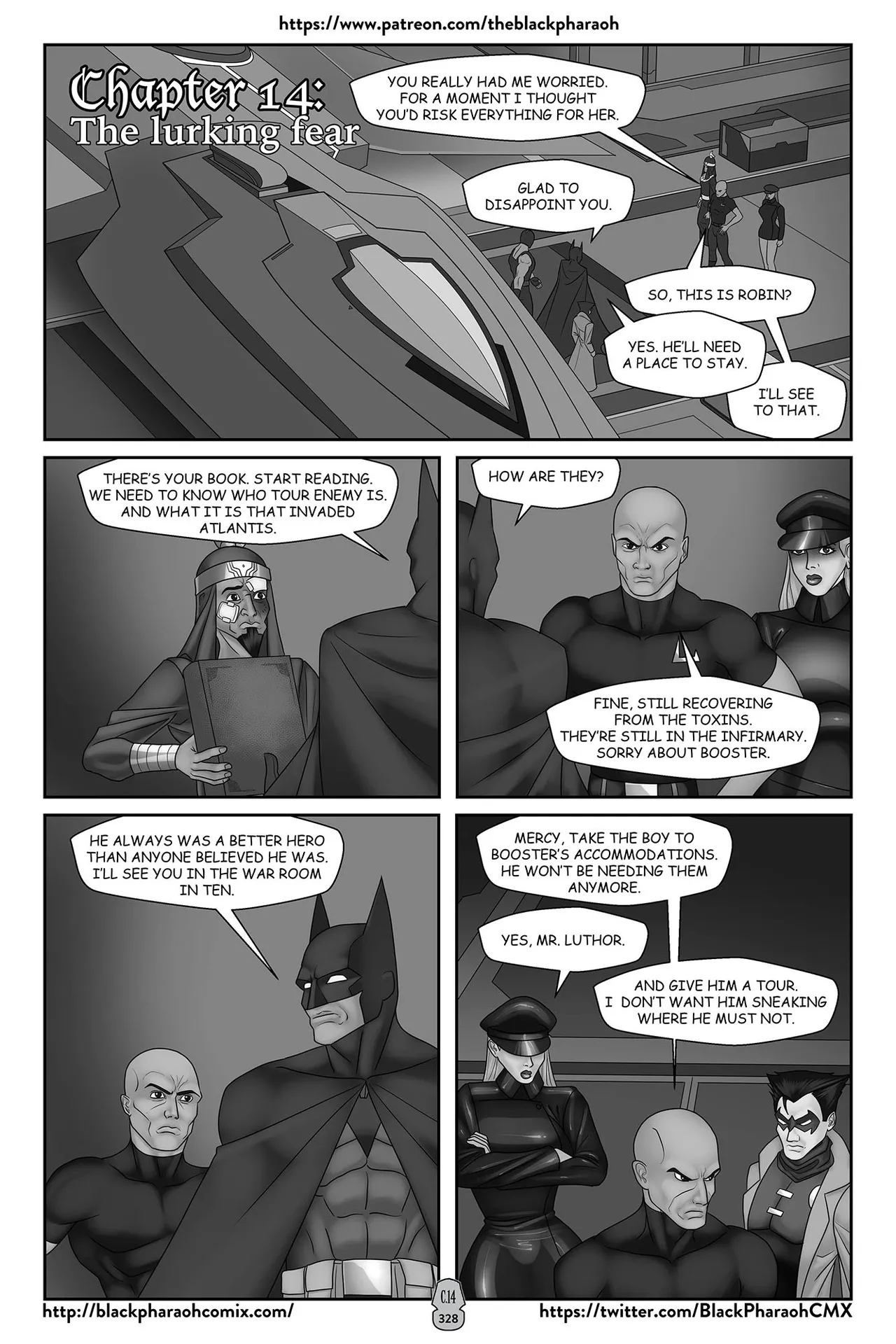 “[Black Pharaoh] JL Forsaken Souls (Ongoing)” Chapter 326, page 1