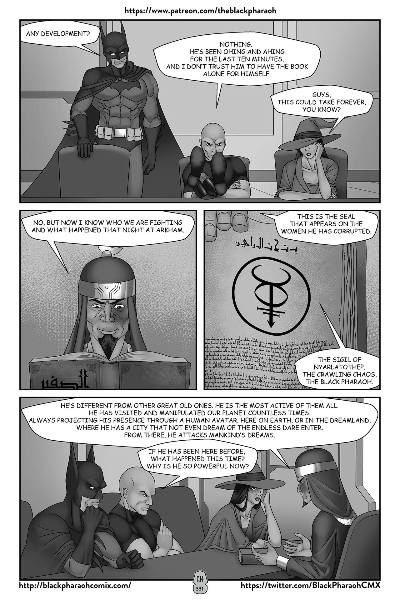 “[Black Pharaoh] JL Forsaken Souls (Ongoing)” Chapter 329, page 1
