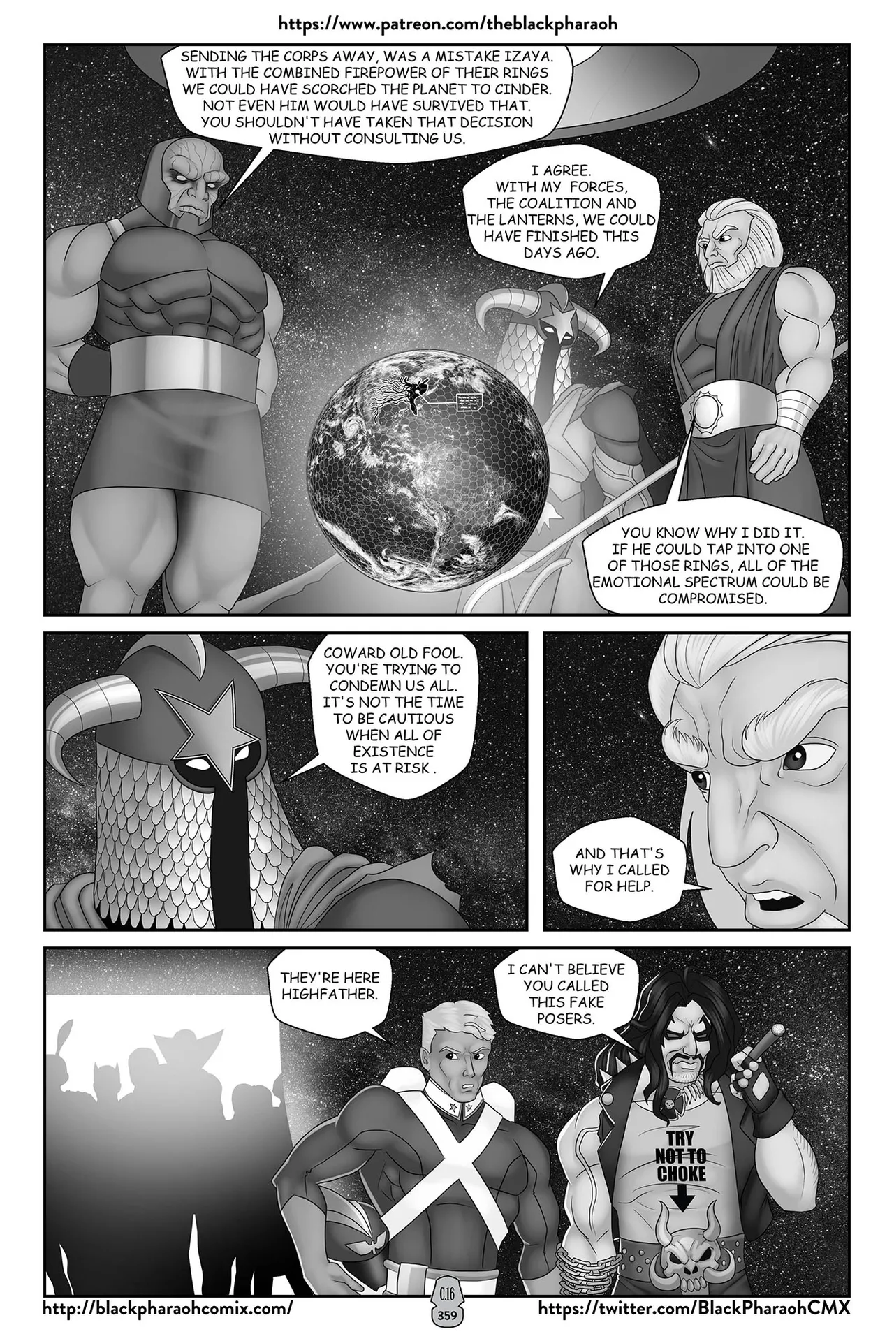 “[Black Pharaoh] JL Forsaken Souls (Ongoing)” Chapter 357, page 1