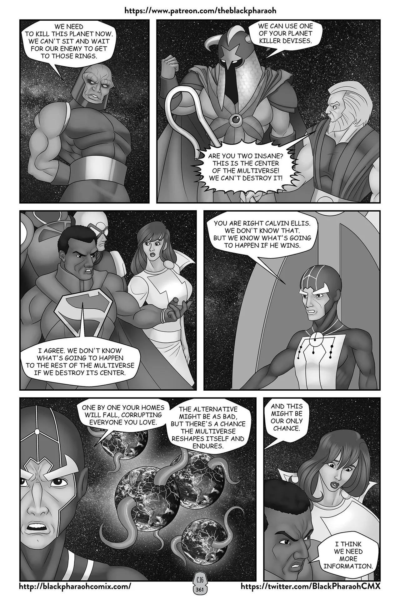 “[Black Pharaoh] JL Forsaken Souls (Ongoing)” Chapter 359, page 1