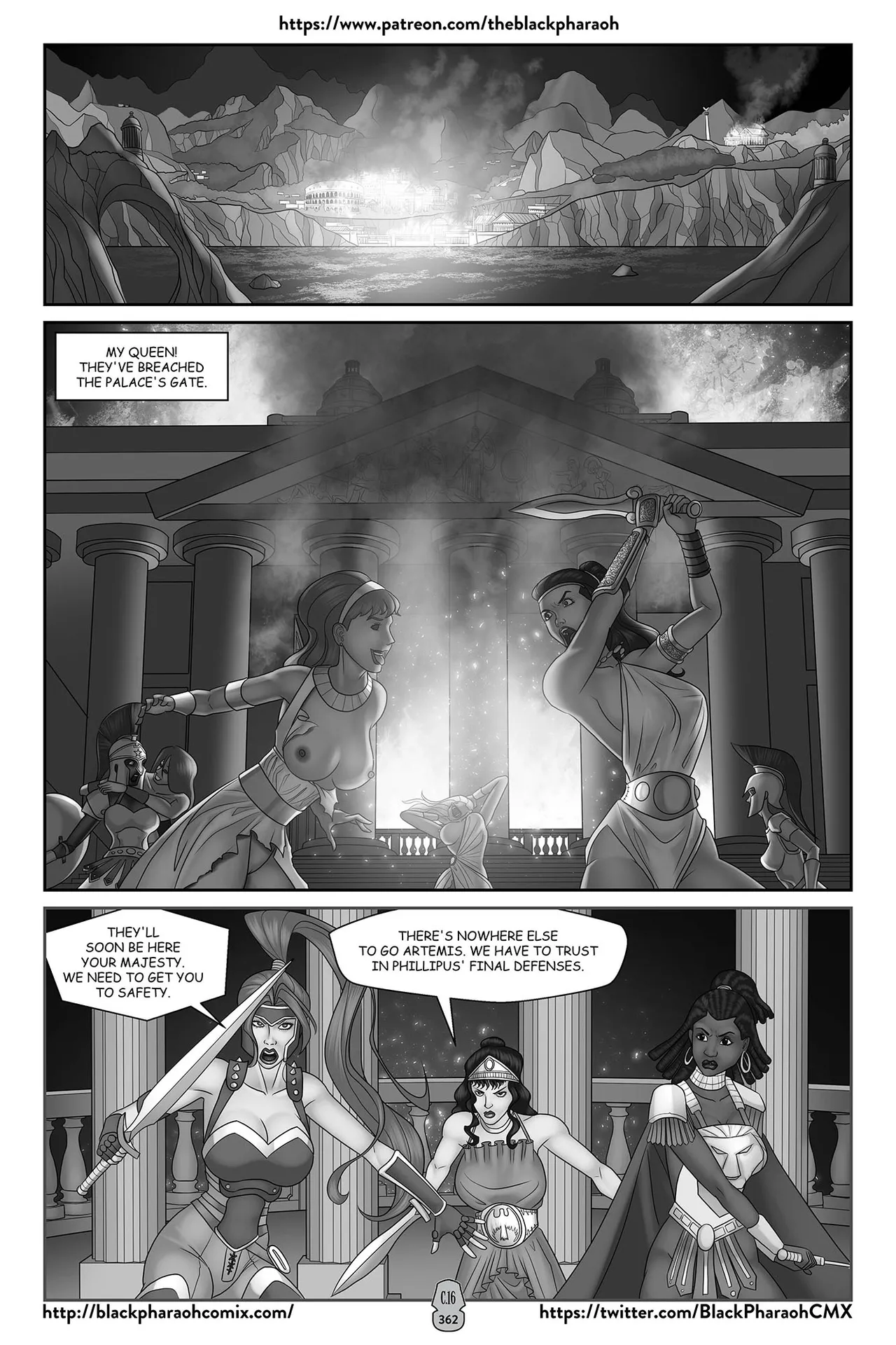 “[Black Pharaoh] JL Forsaken Souls (Ongoing)” Chapter 360, page 1