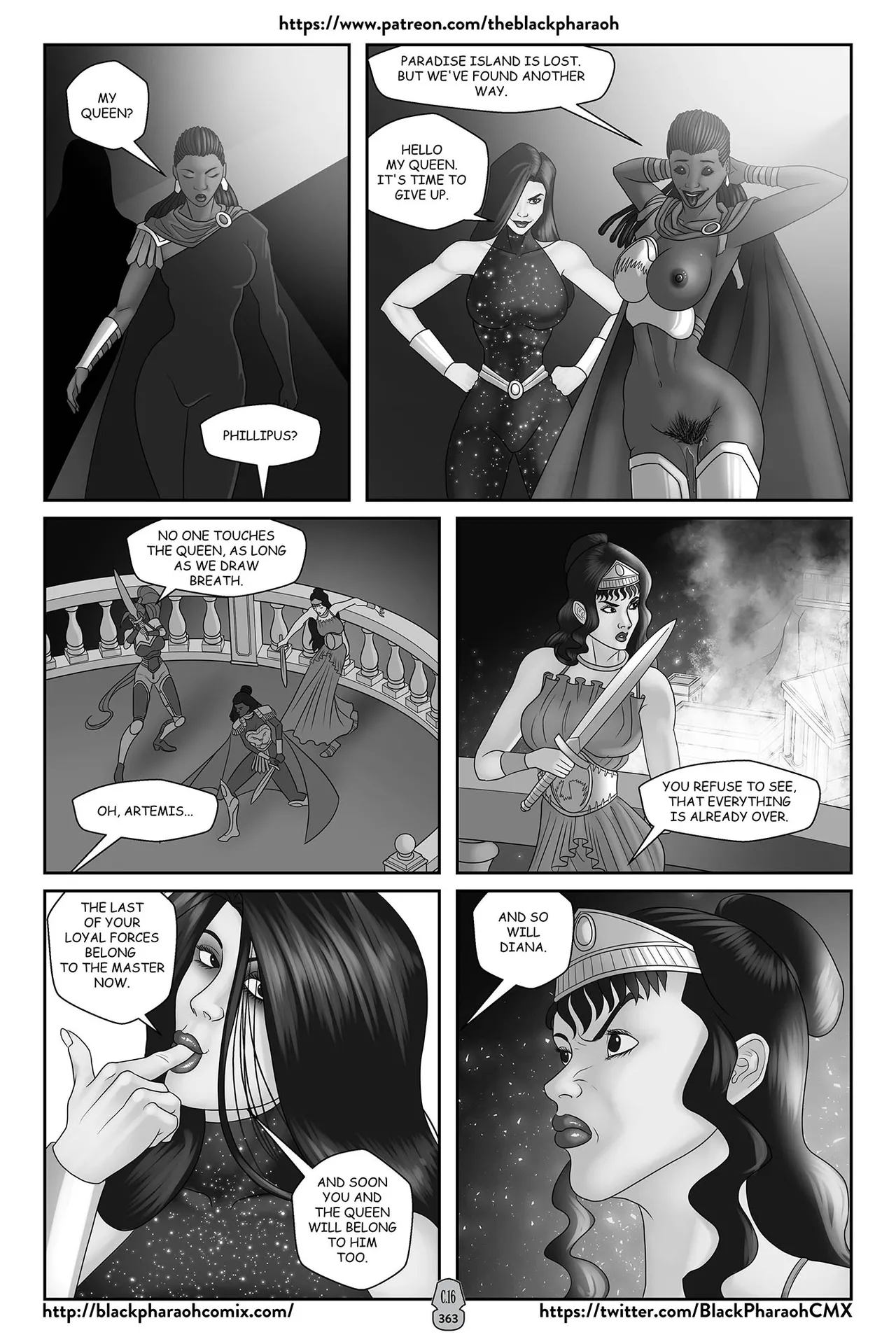 “[Black Pharaoh] JL Forsaken Souls (Ongoing)” Chapter 361, page 1