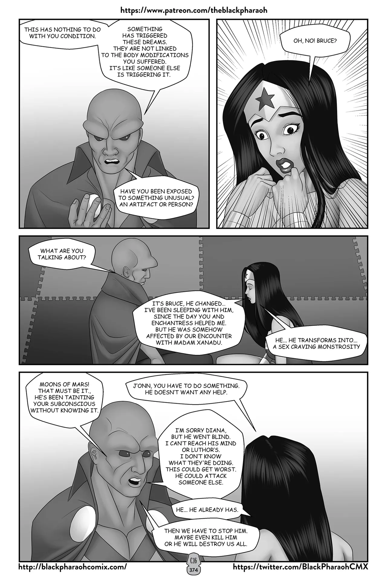 “[Black Pharaoh] JL Forsaken Souls (Ongoing)” Chapter 372, page 1