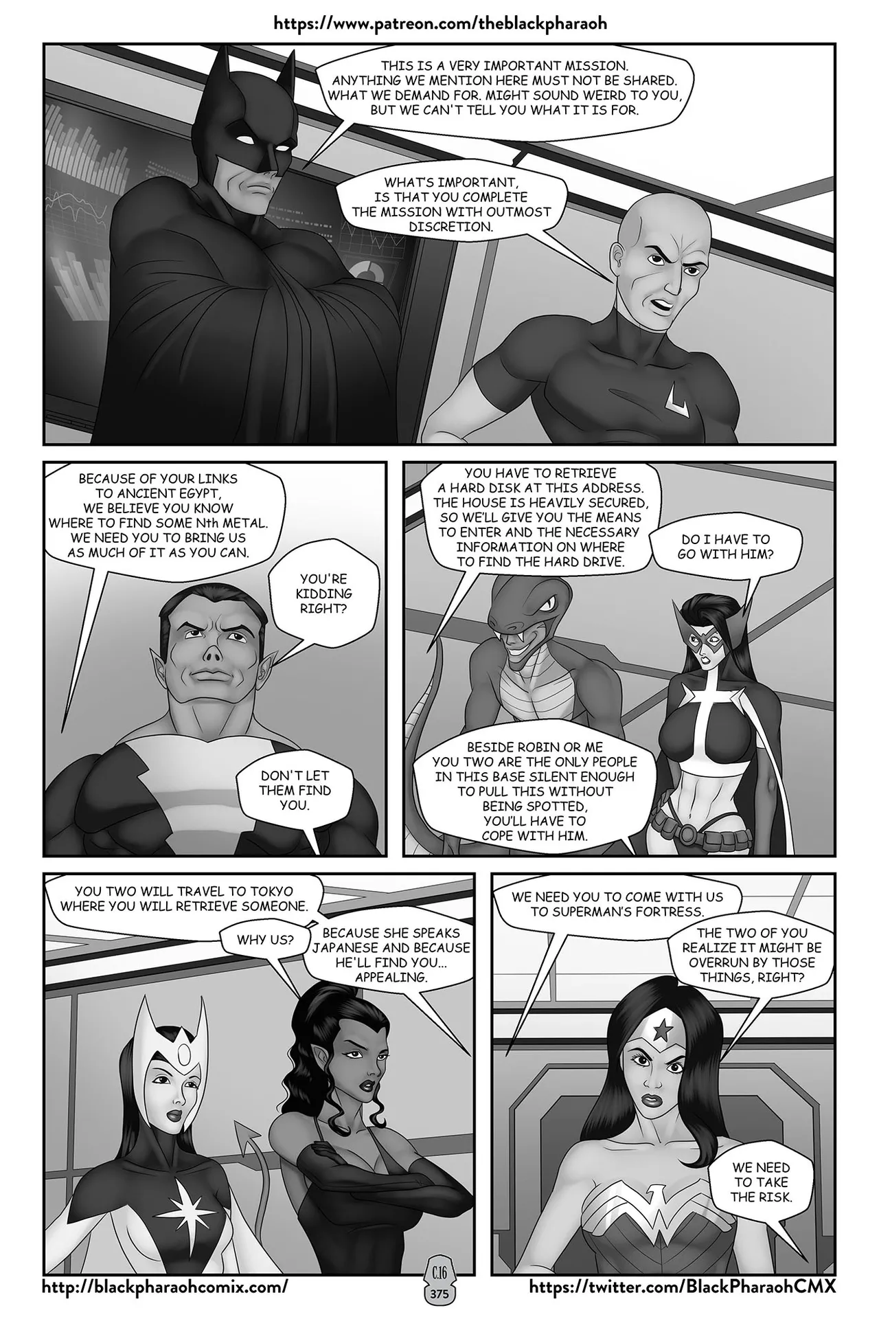 “[Black Pharaoh] JL Forsaken Souls (Ongoing)” Chapter 373, page 1