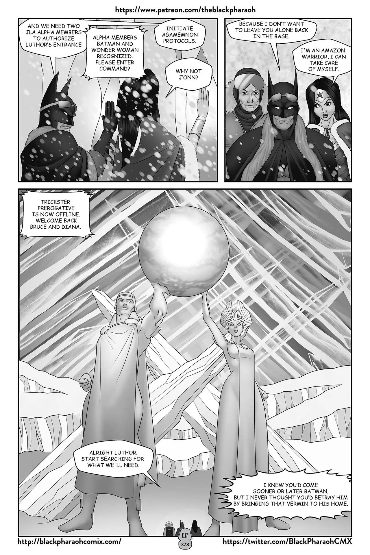 “[Black Pharaoh] JL Forsaken Souls (Ongoing)” Chapter 376, page 1