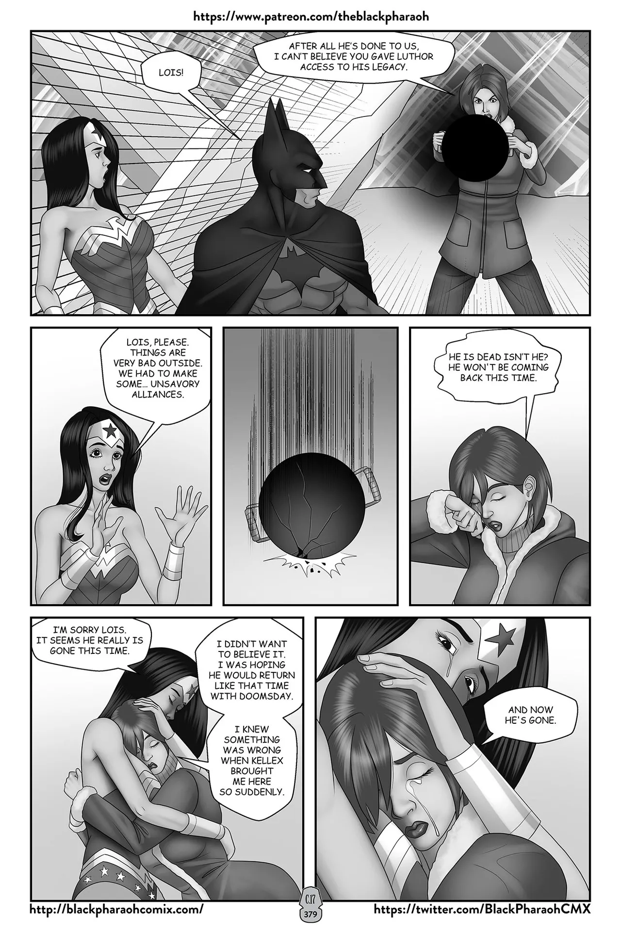 “[Black Pharaoh] JL Forsaken Souls (Ongoing)” Chapter 377, page 1