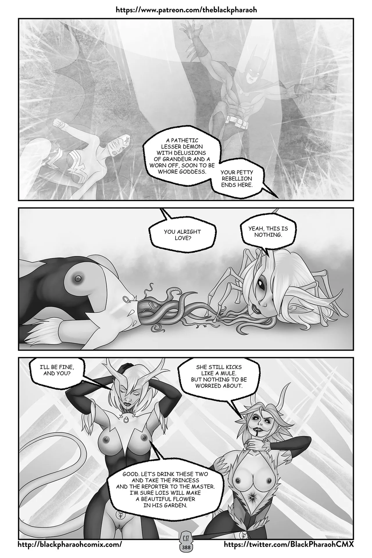 “[Black Pharaoh] JL Forsaken Souls (Ongoing)” Chapter 386, page 1