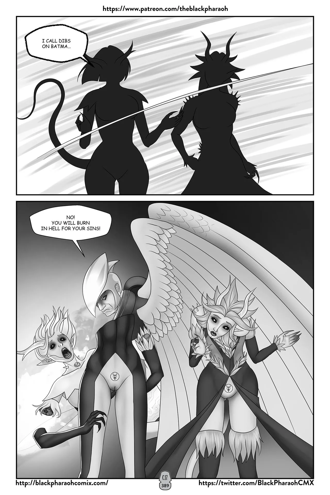 “[Black Pharaoh] JL Forsaken Souls (Ongoing)” Chapter 387, page 1