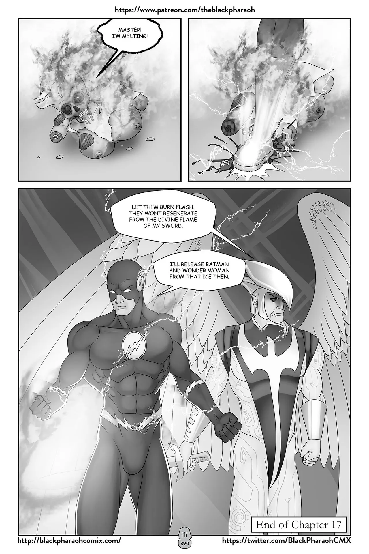 “[Black Pharaoh] JL Forsaken Souls (Ongoing)” Chapter 388, page 1
