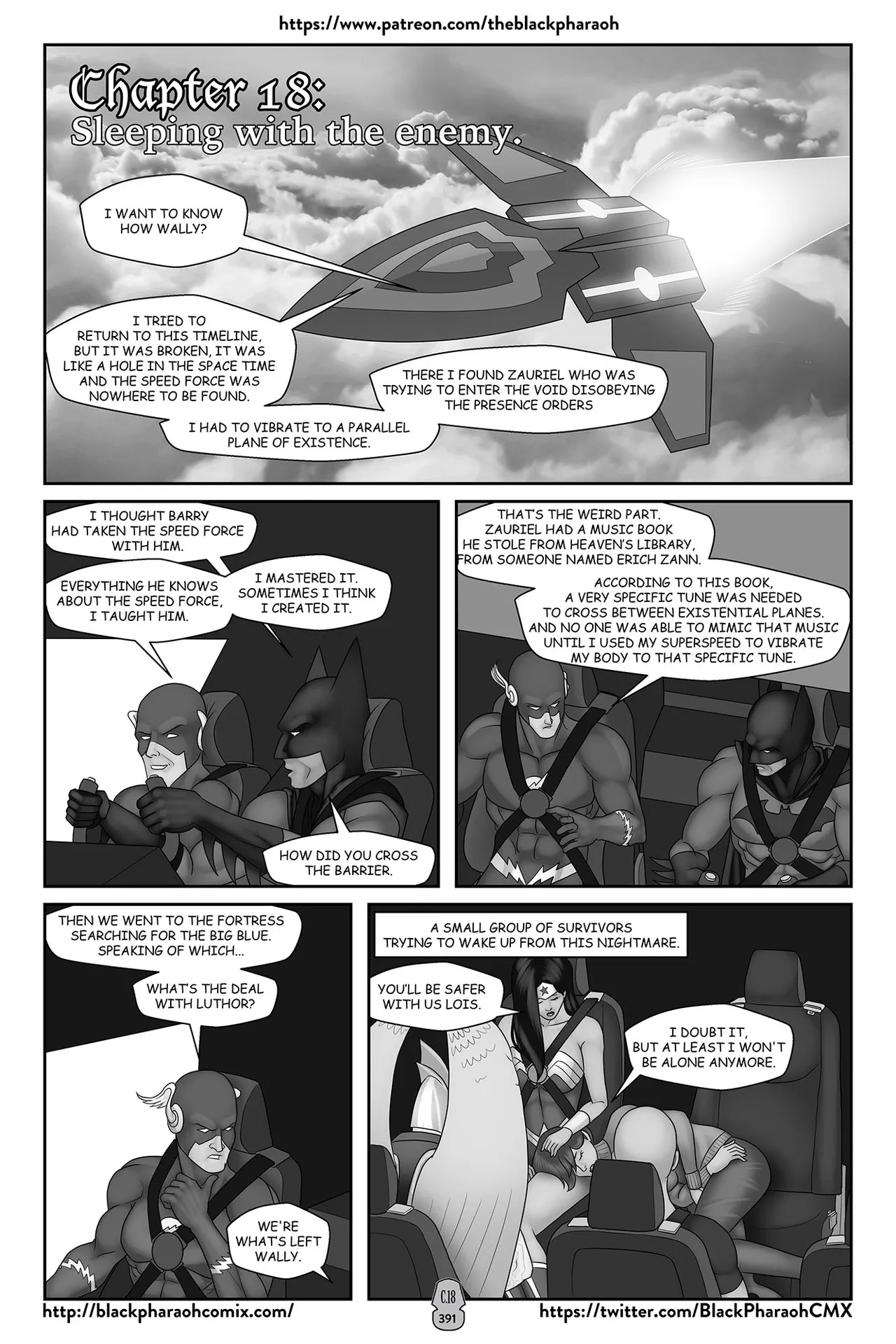 “[Black Pharaoh] JL Forsaken Souls (Ongoing)” Chapter 389, page 1