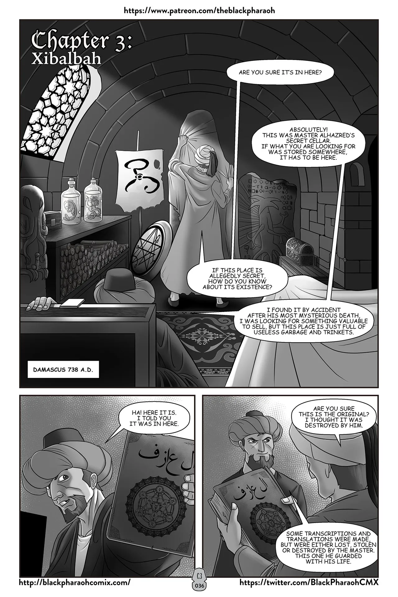 “[Black Pharaoh] JL Forsaken Souls (Ongoing)” Chapter 39, page 1