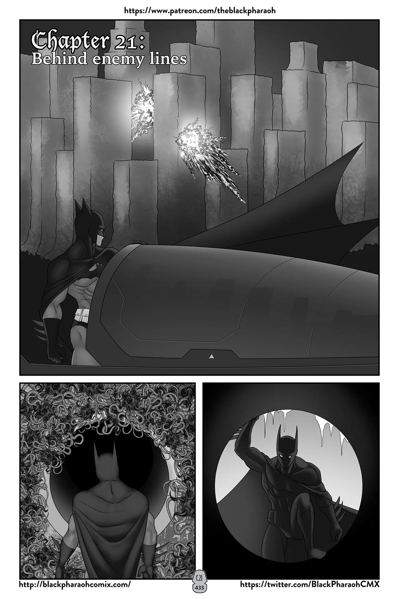 “[Black Pharaoh] JL Forsaken Souls (Ongoing)” Chapter 431, page 1