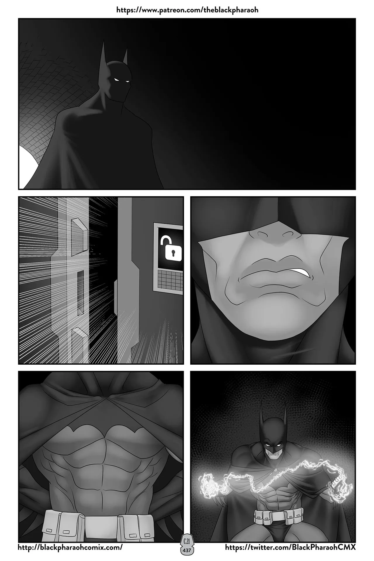“[Black Pharaoh] JL Forsaken Souls (Ongoing)” Chapter 435, page 1