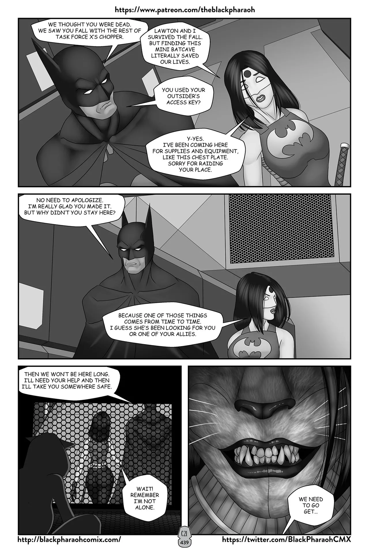 “[Black Pharaoh] JL Forsaken Souls (Ongoing)” Chapter 437, page 1