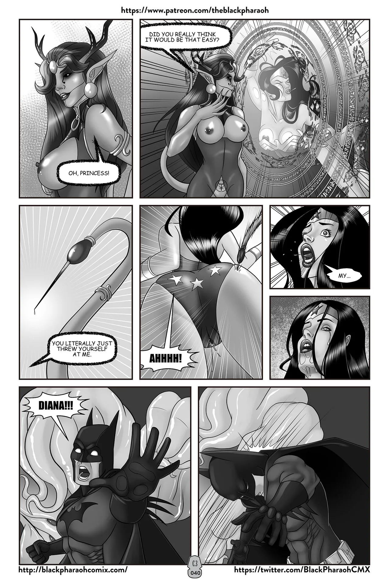 “[Black Pharaoh] JL Forsaken Souls (Ongoing)” Chapter 43, page 1