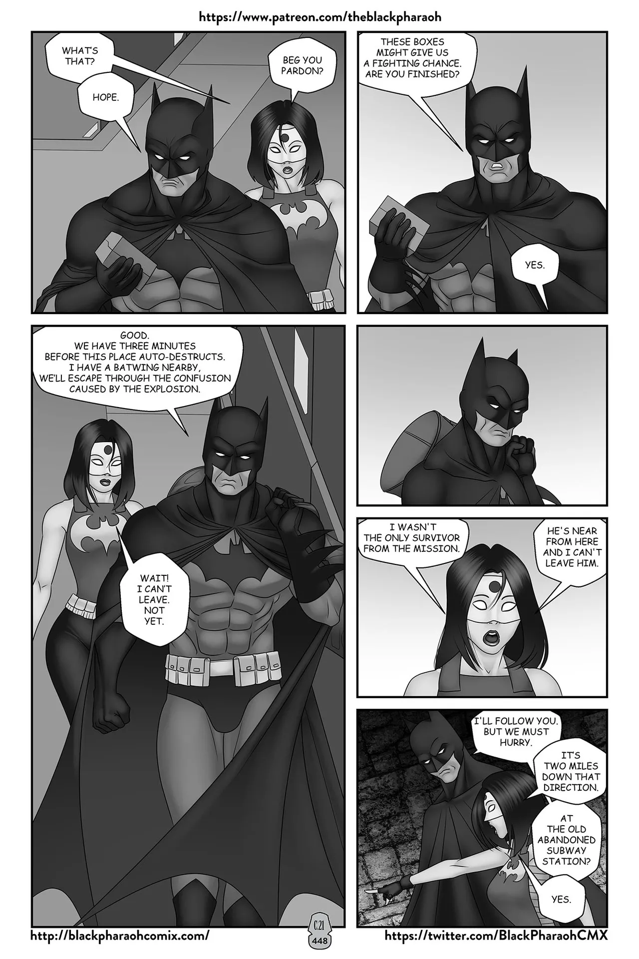 “[Black Pharaoh] JL Forsaken Souls (Ongoing)” Chapter 446, page 1
