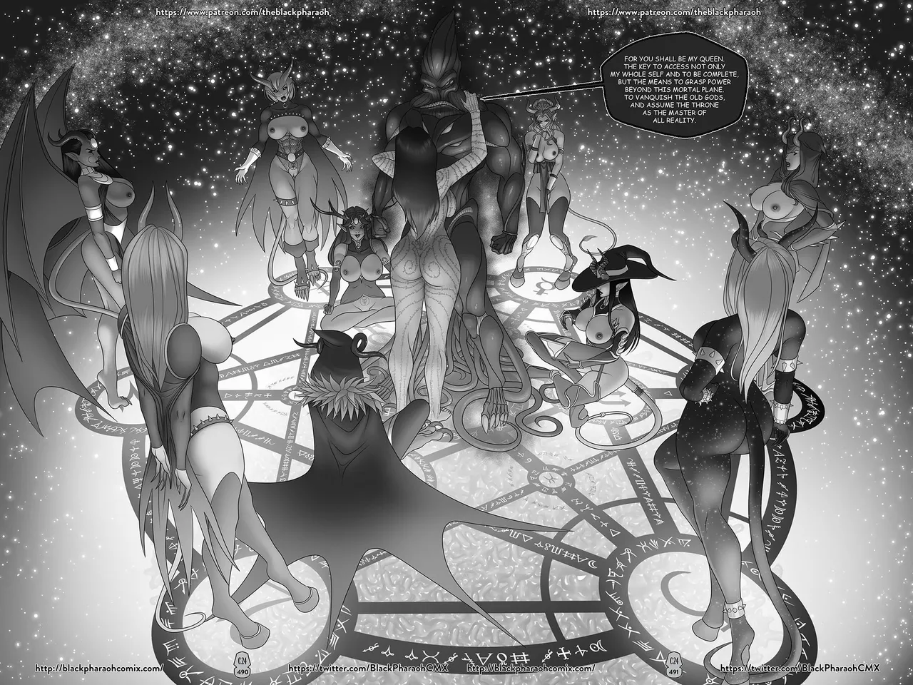 “[Black Pharaoh] JL Forsaken Souls (Ongoing)” Chapter 487, page 1