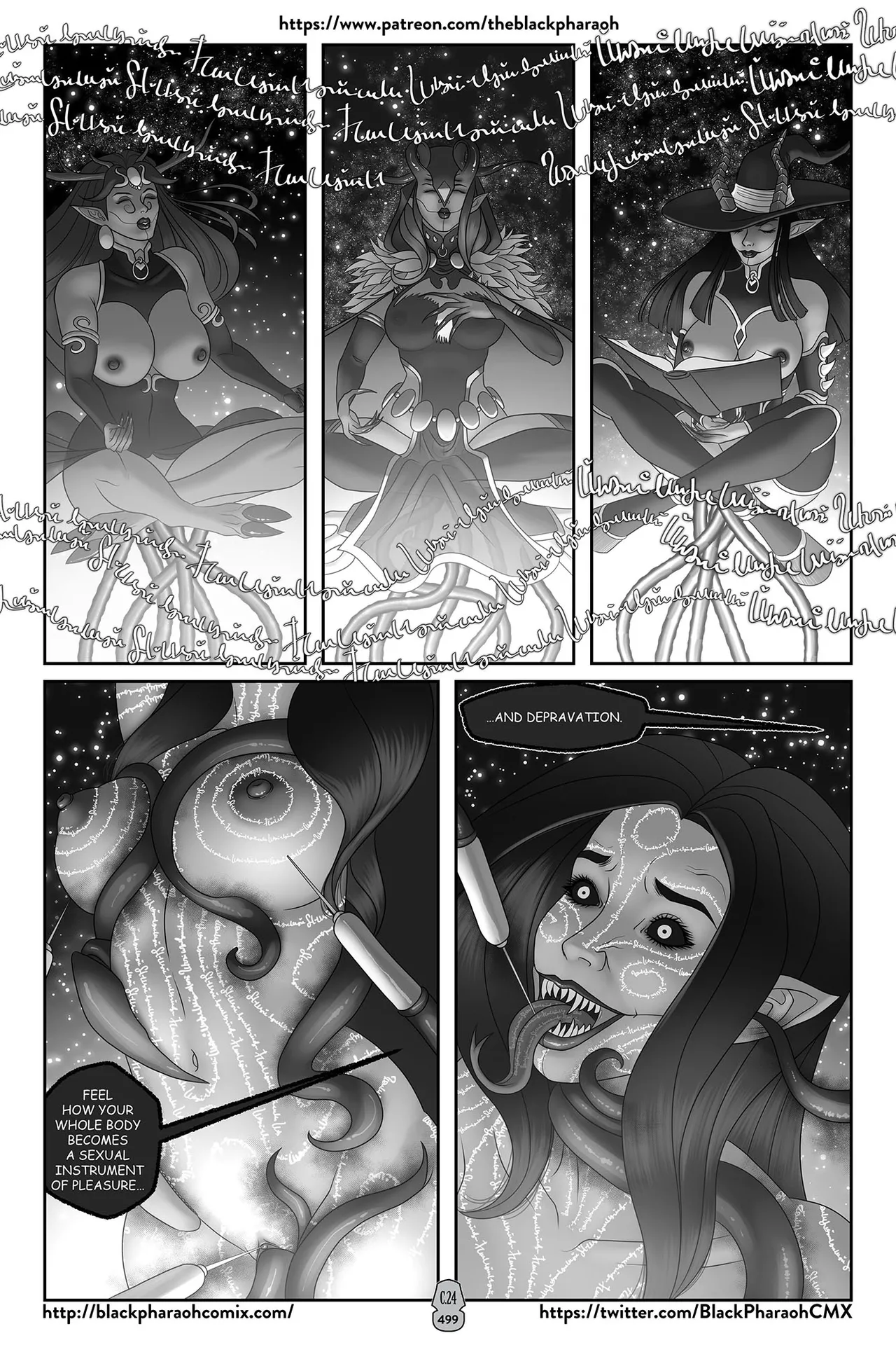 “[Black Pharaoh] JL Forsaken Souls (Ongoing)” Chapter 495, page 1
