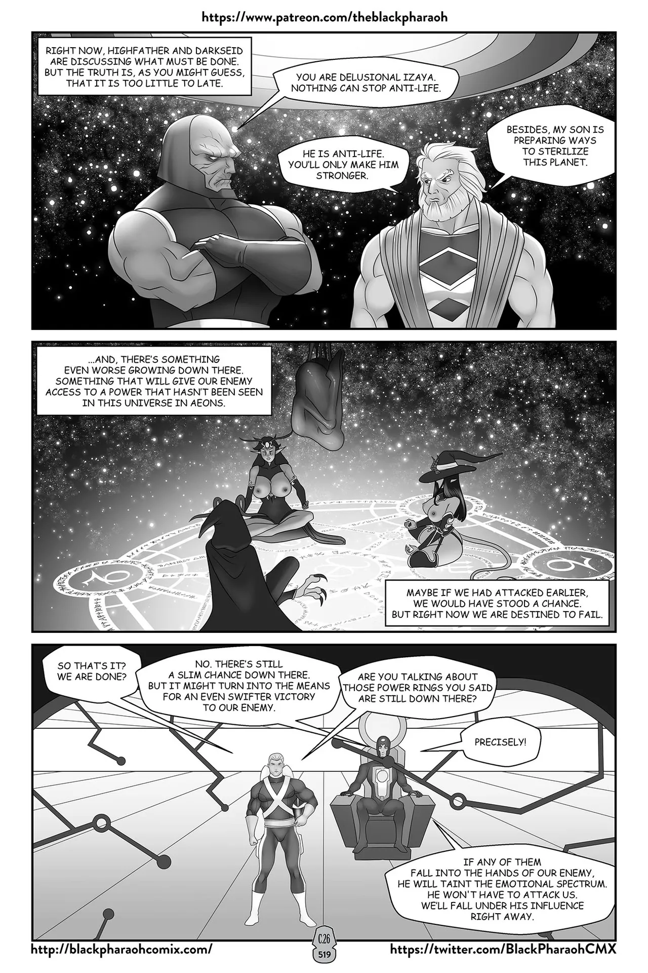 “[Black Pharaoh] JL Forsaken Souls (Ongoing)” Chapter 515, page 1