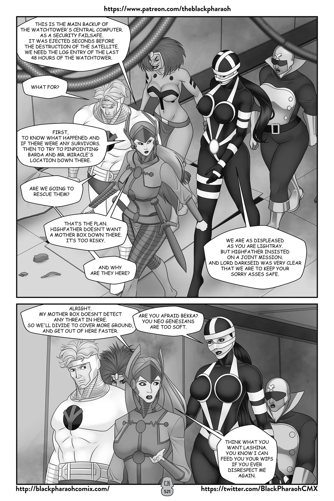 “[Black Pharaoh] JL Forsaken Souls (Ongoing)” Chapter 517, page 1