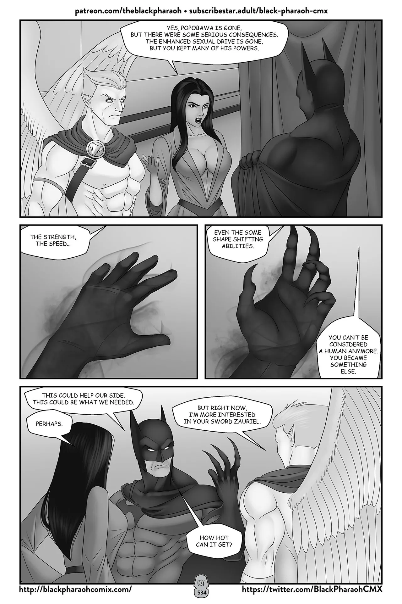 “[Black Pharaoh] JL Forsaken Souls (Ongoing)” Chapter 530, page 1