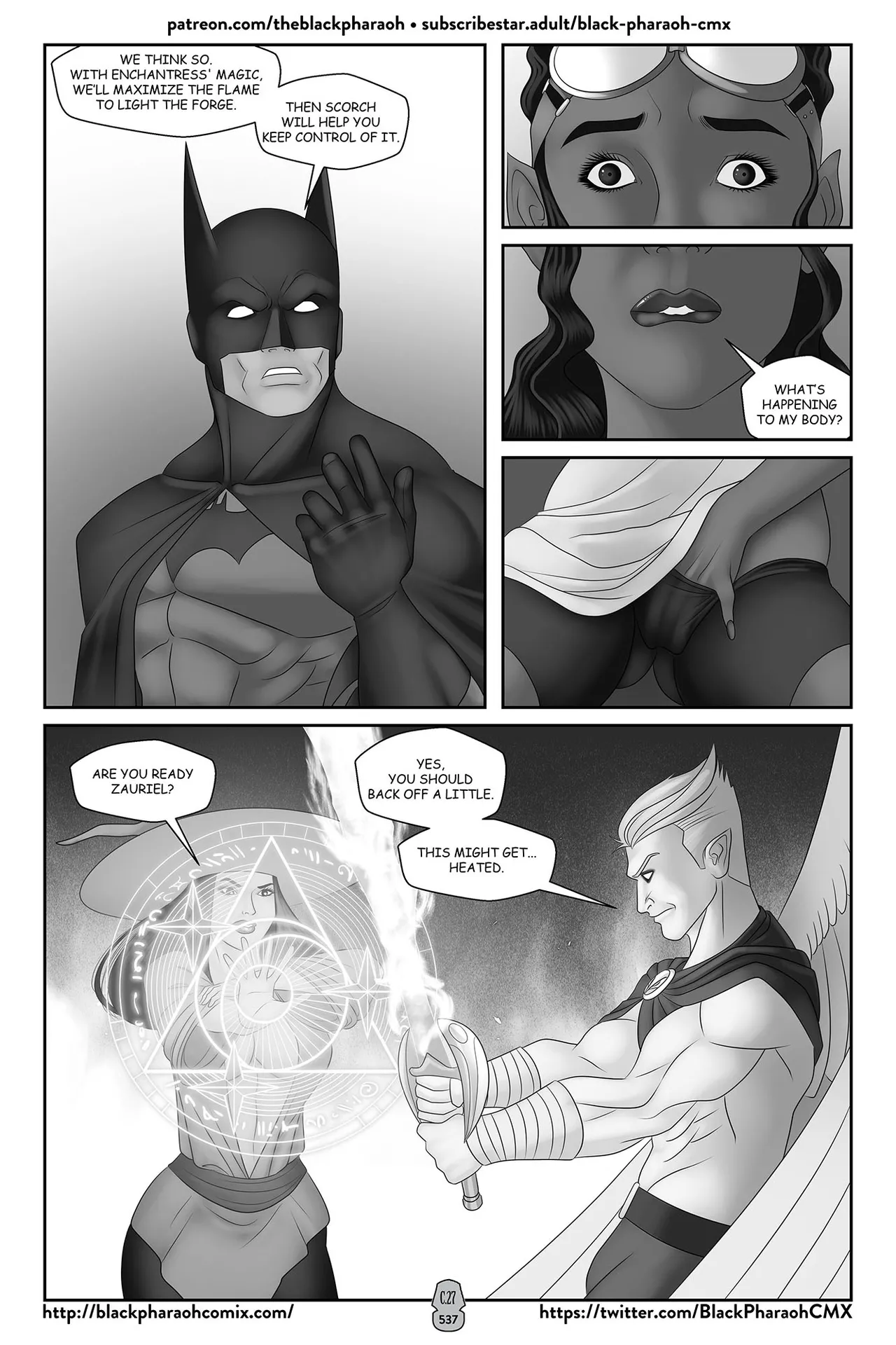 “[Black Pharaoh] JL Forsaken Souls (Ongoing)” Chapter 533, page 1