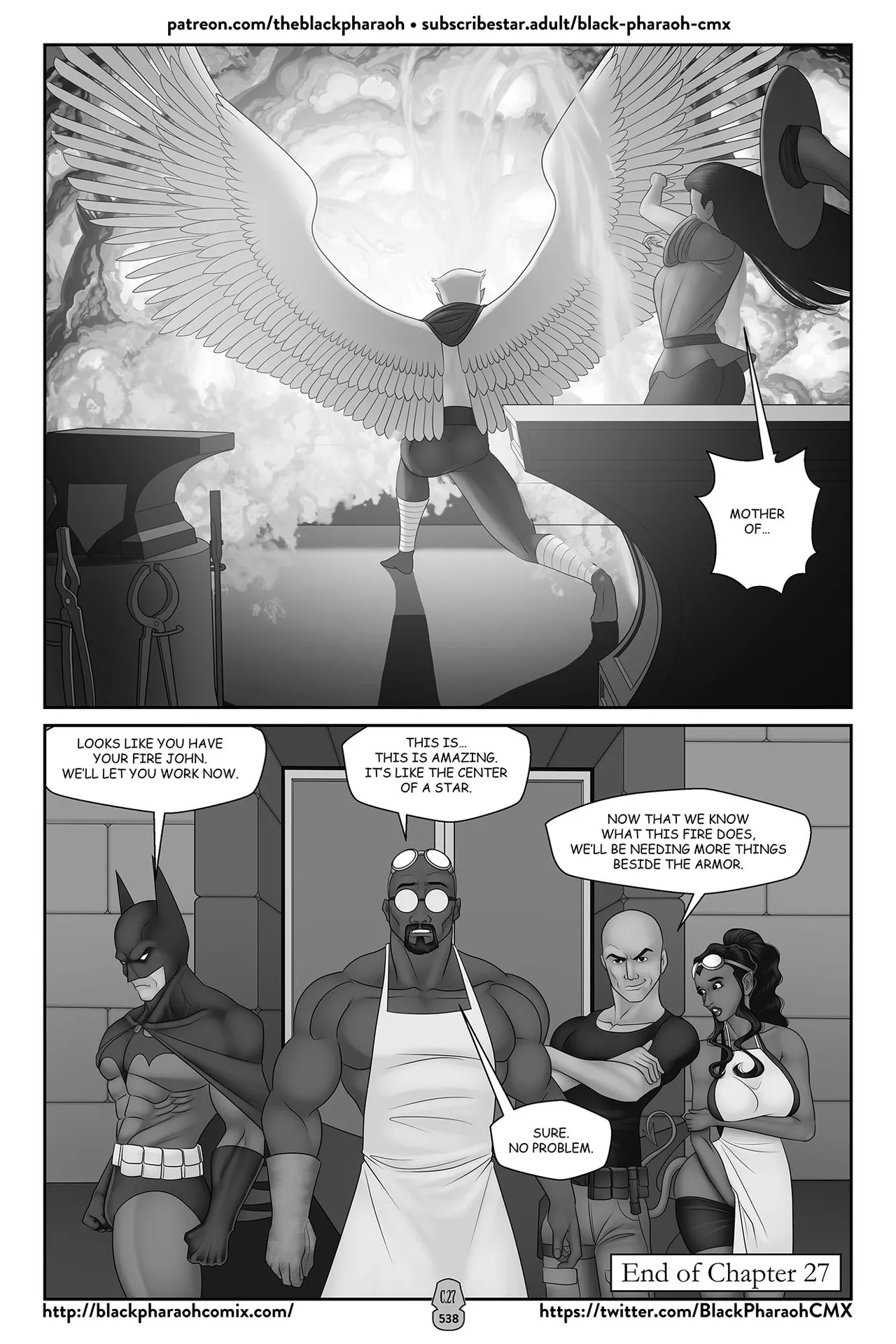 “[Black Pharaoh] JL Forsaken Souls (Ongoing)” Chapter 534, page 1