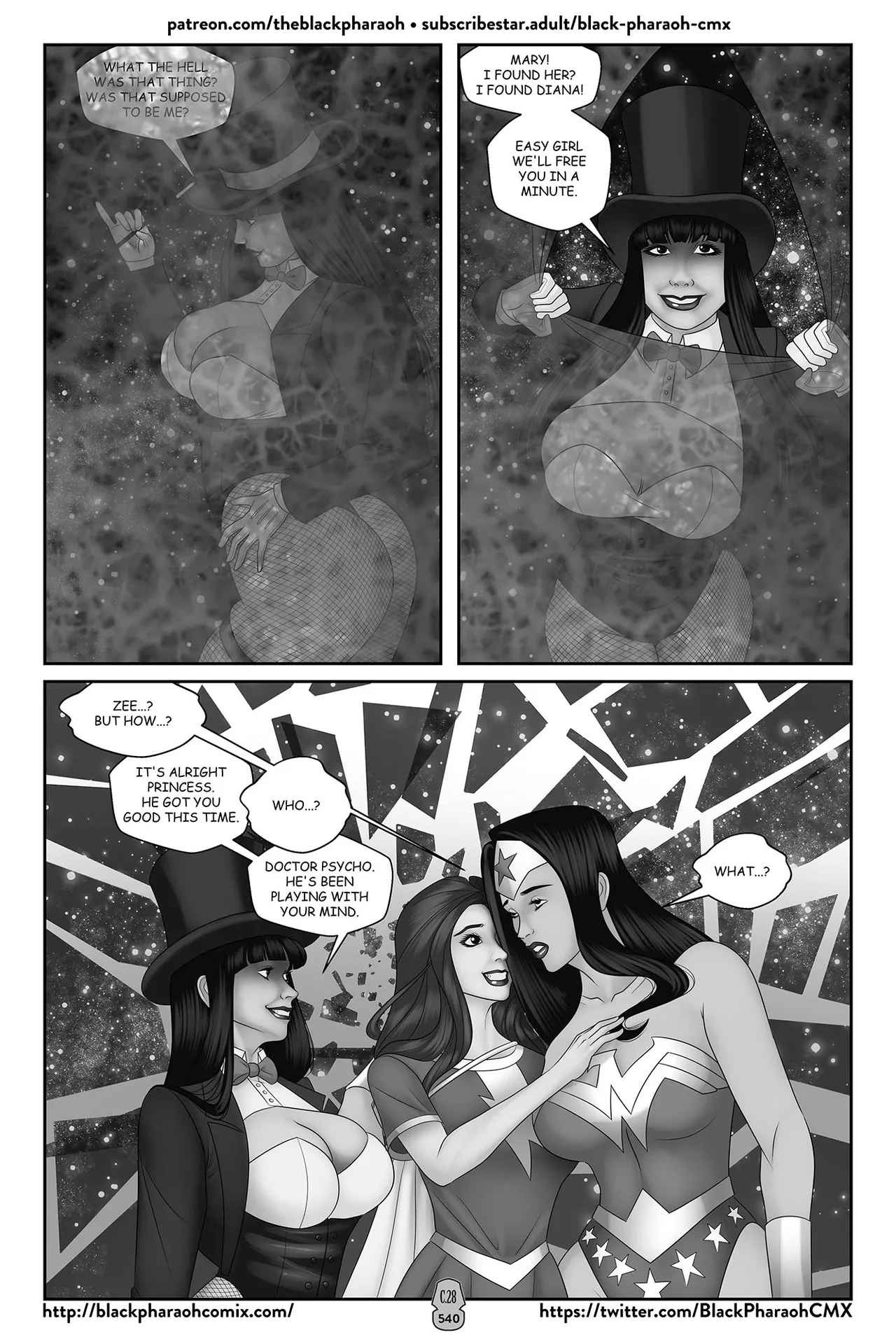 “[Black Pharaoh] JL Forsaken Souls (Ongoing)” Chapter 536, page 1