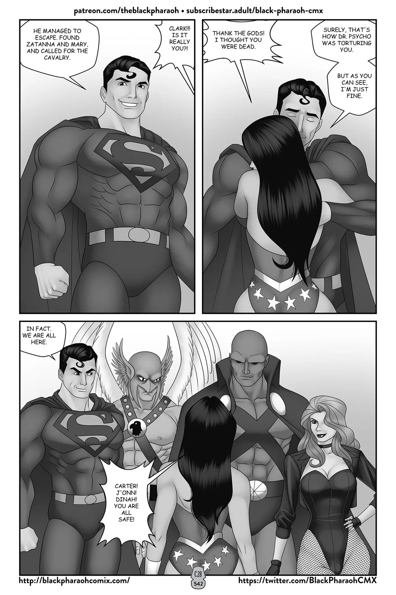 “[Black Pharaoh] JL Forsaken Souls (Ongoing)” Chapter 538, page 1