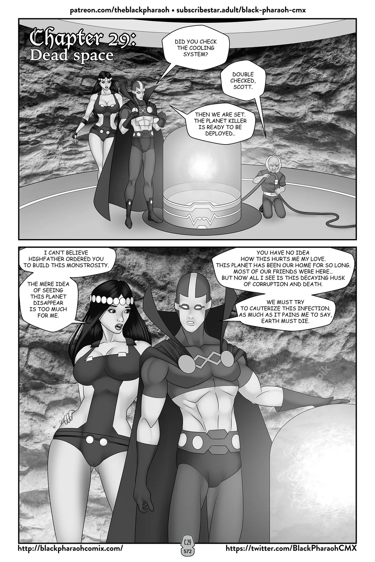 “[Black Pharaoh] JL Forsaken Souls (Ongoing)” Chapter 569, page 1