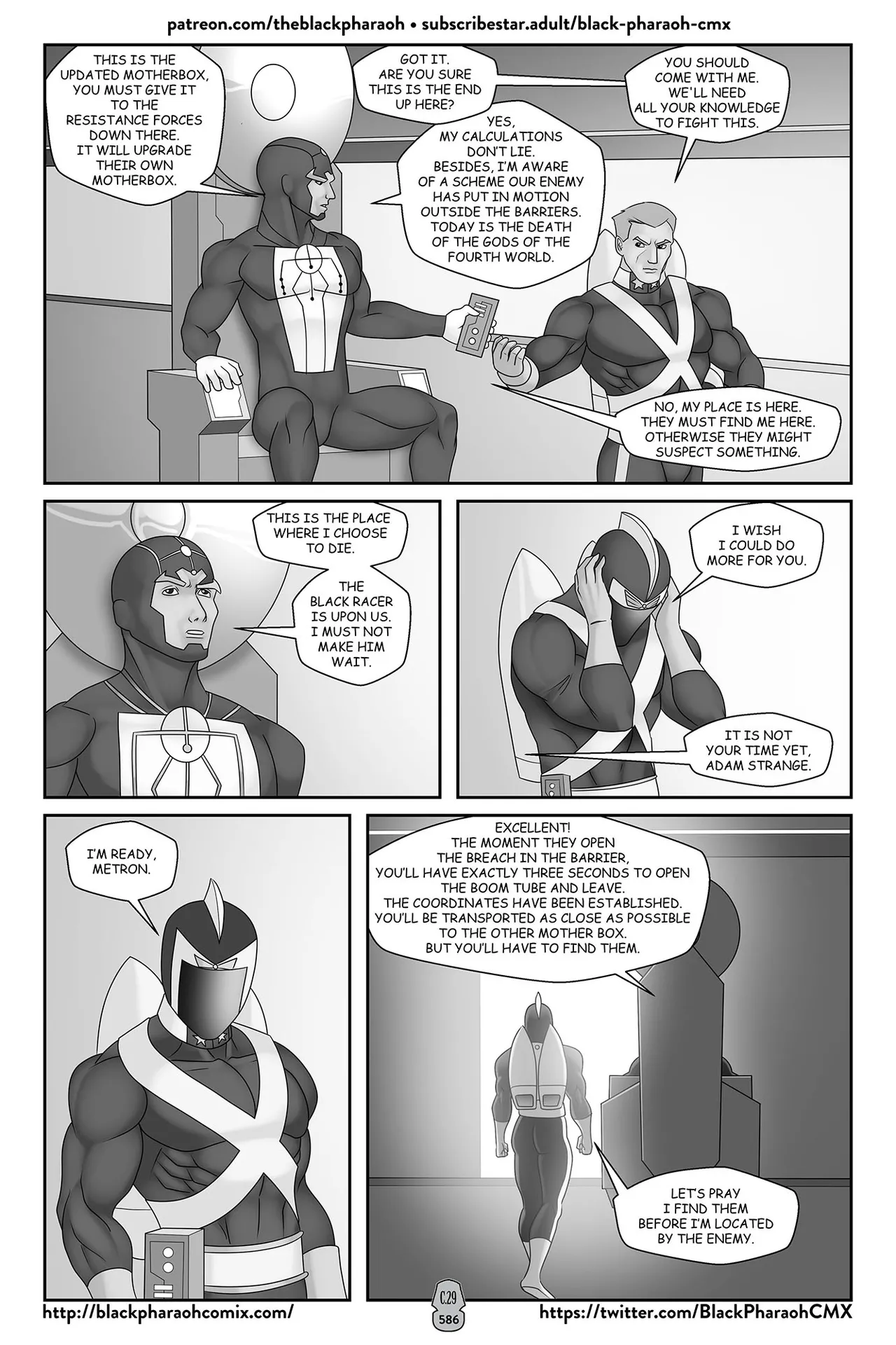 “[Black Pharaoh] JL Forsaken Souls (Ongoing)” Chapter 583, page 1