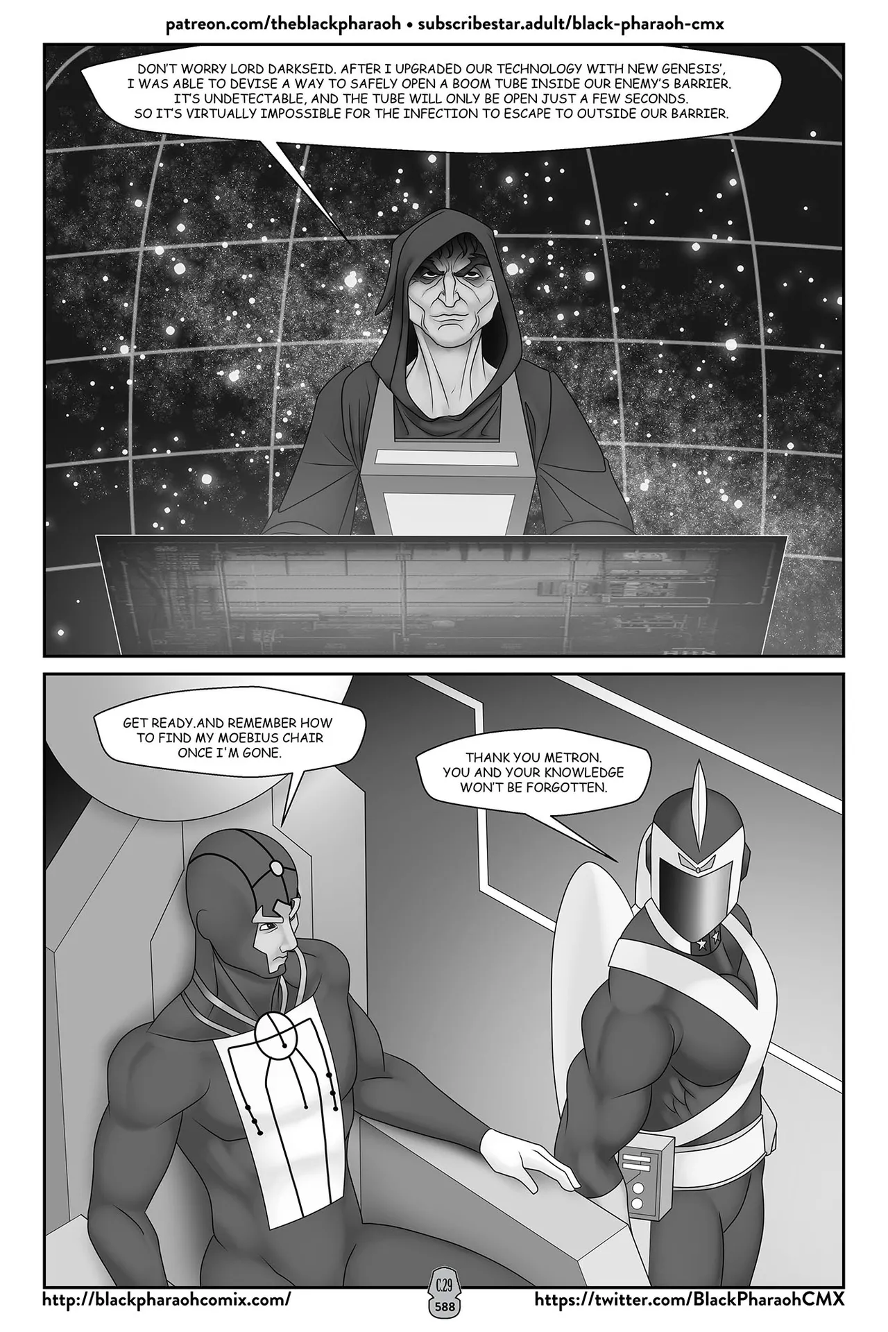 “[Black Pharaoh] JL Forsaken Souls (Ongoing)” Chapter 585, page 1