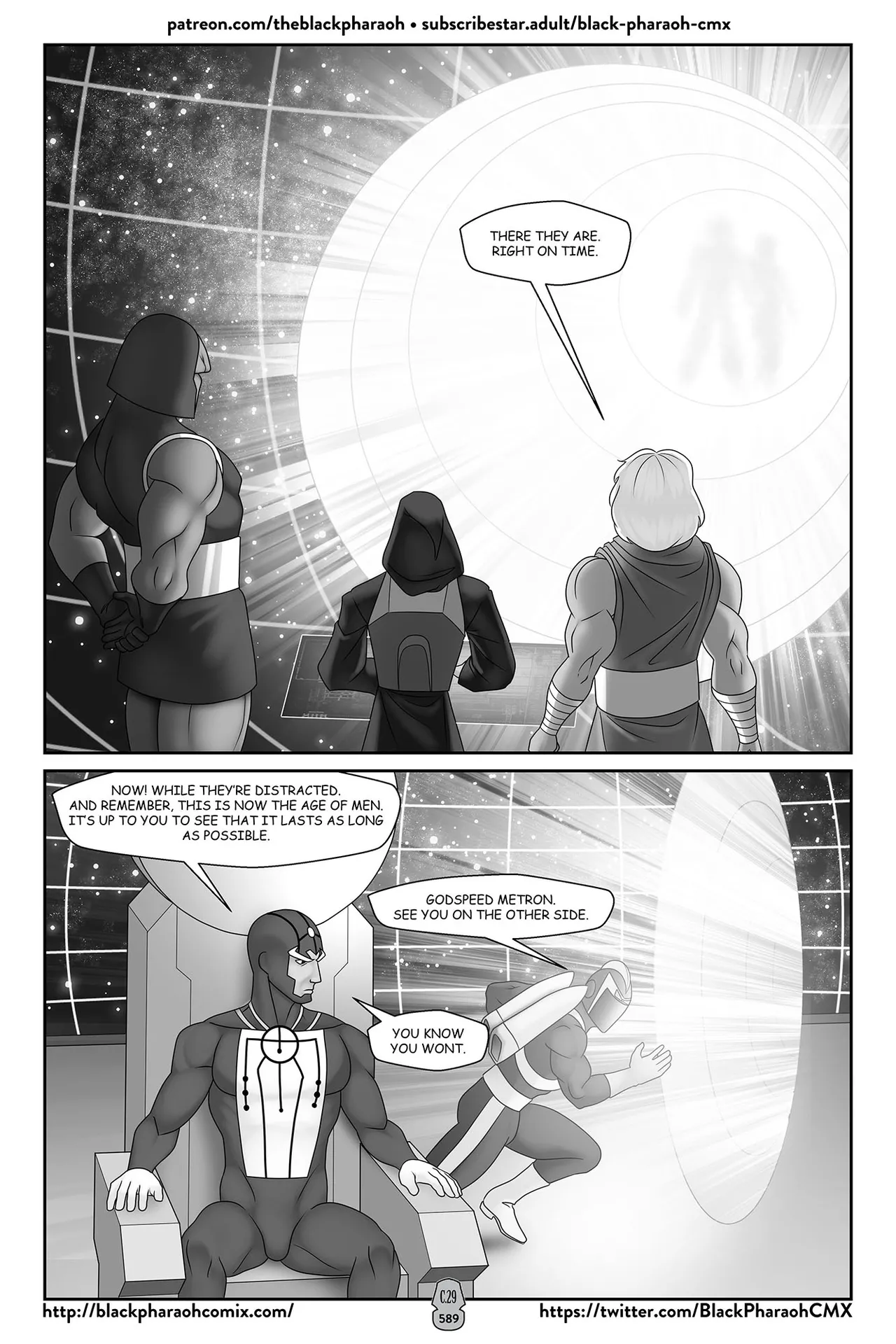 “[Black Pharaoh] JL Forsaken Souls (Ongoing)” Chapter 586, page 1