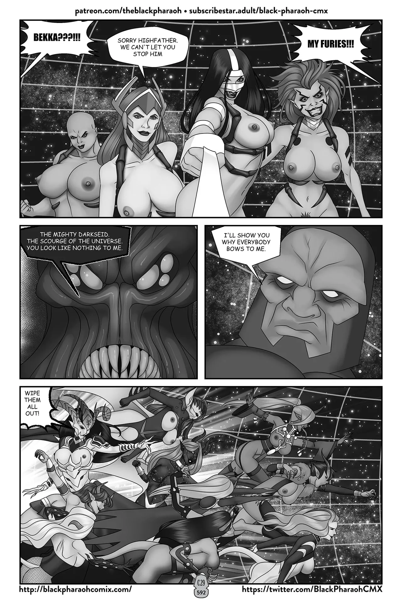 “[Black Pharaoh] JL Forsaken Souls (Ongoing)” Chapter 589, page 1
