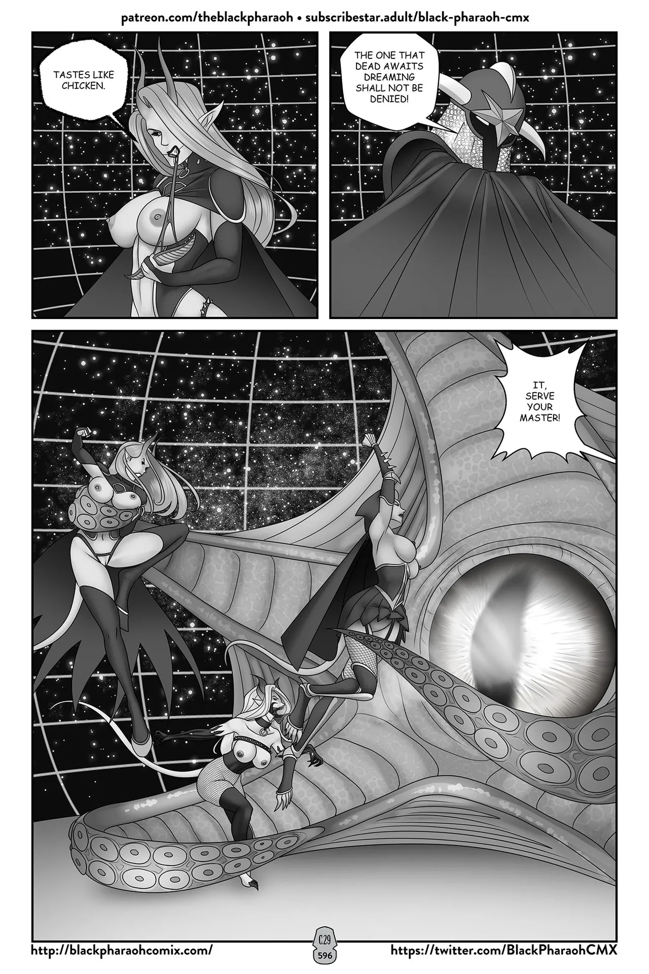 “[Black Pharaoh] JL Forsaken Souls (Ongoing)” Chapter 593, page 1