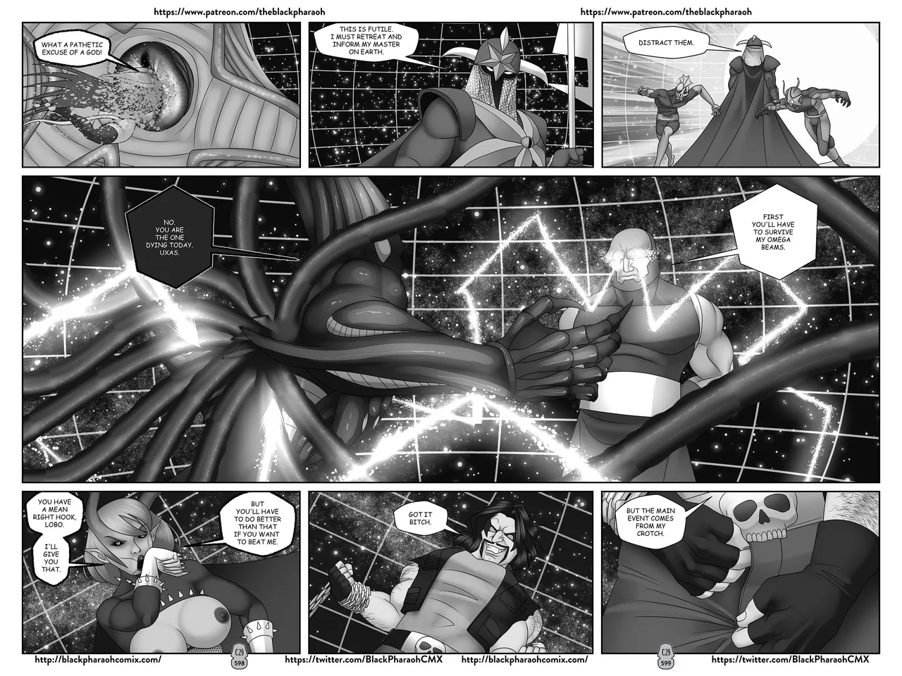 “[Black Pharaoh] JL Forsaken Souls (Ongoing)” Chapter 595, page 1