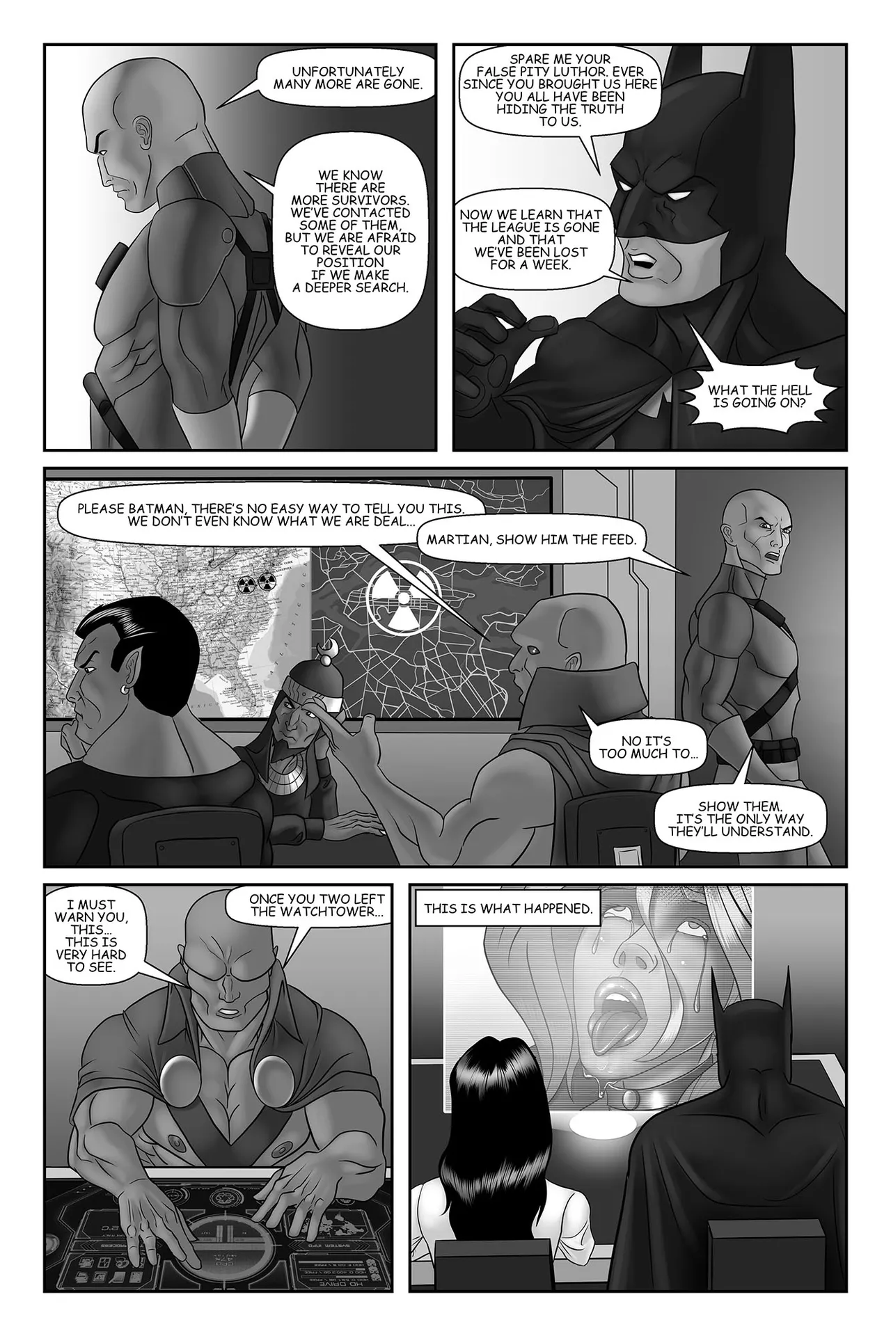 “[Black Pharaoh] JL Forsaken Souls (Ongoing)” Chapter 59, page 1