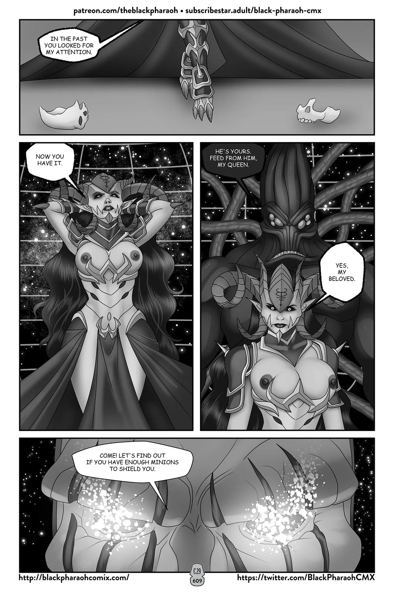 “[Black Pharaoh] JL Forsaken Souls (Ongoing)” Chapter 605, page 1