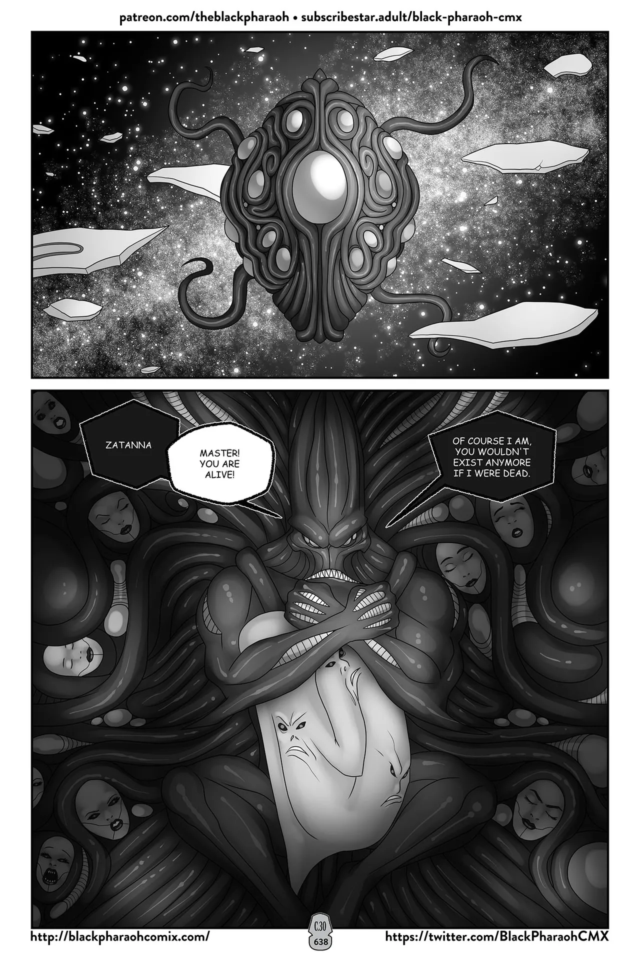 “[Black Pharaoh] JL Forsaken Souls (Ongoing)” Chapter 634, page 1