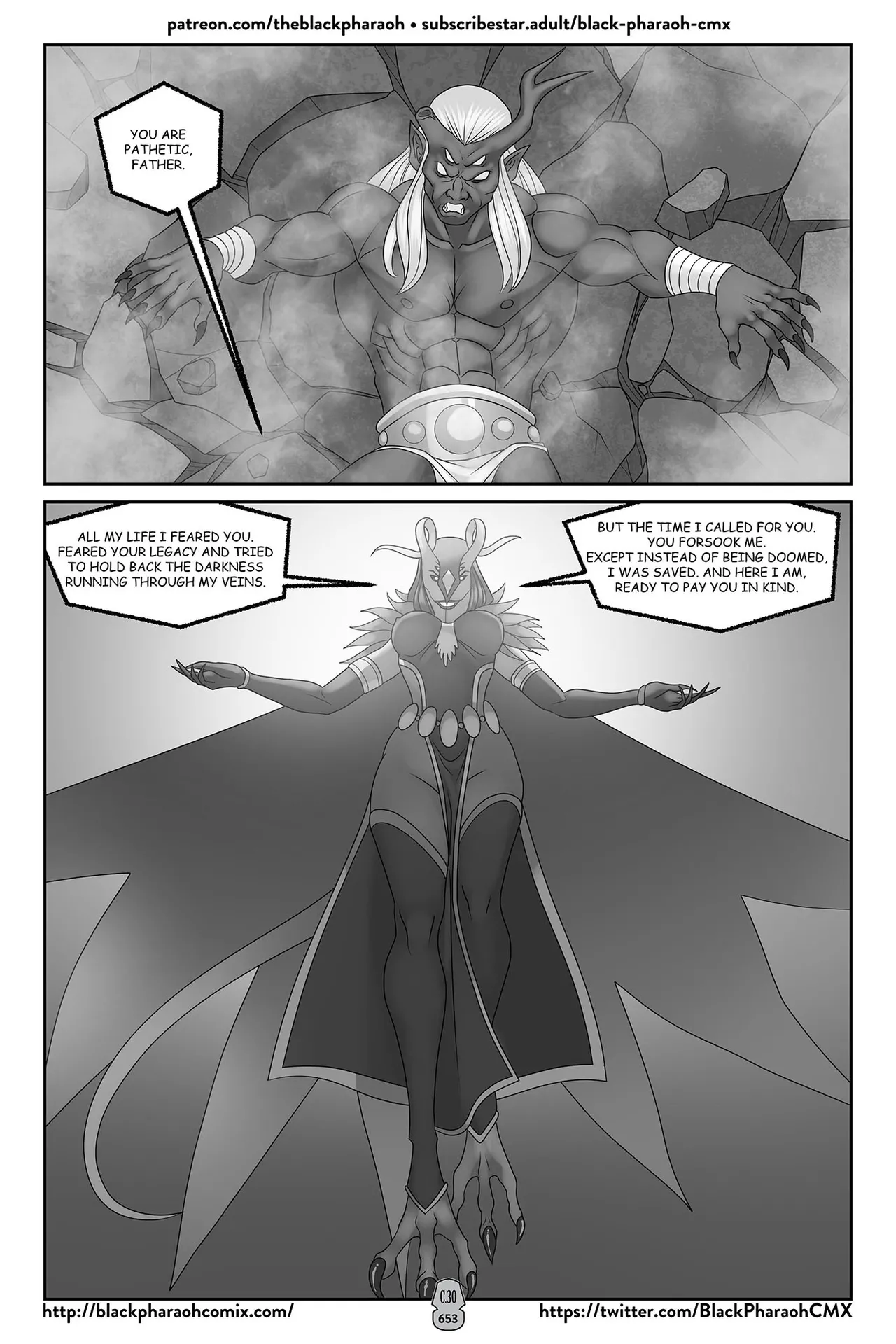 “[Black Pharaoh] JL Forsaken Souls (Ongoing)” Chapter 649, page 1