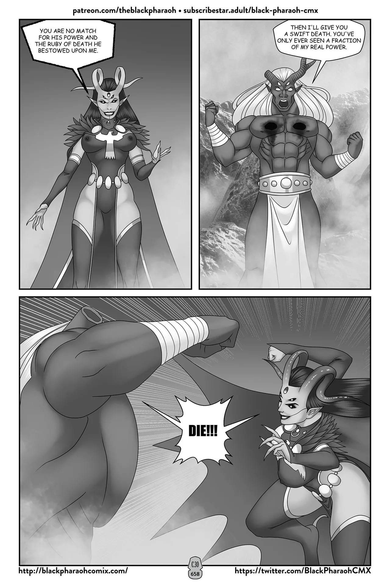 “[Black Pharaoh] JL Forsaken Souls (Ongoing)” Chapter 654, page 1
