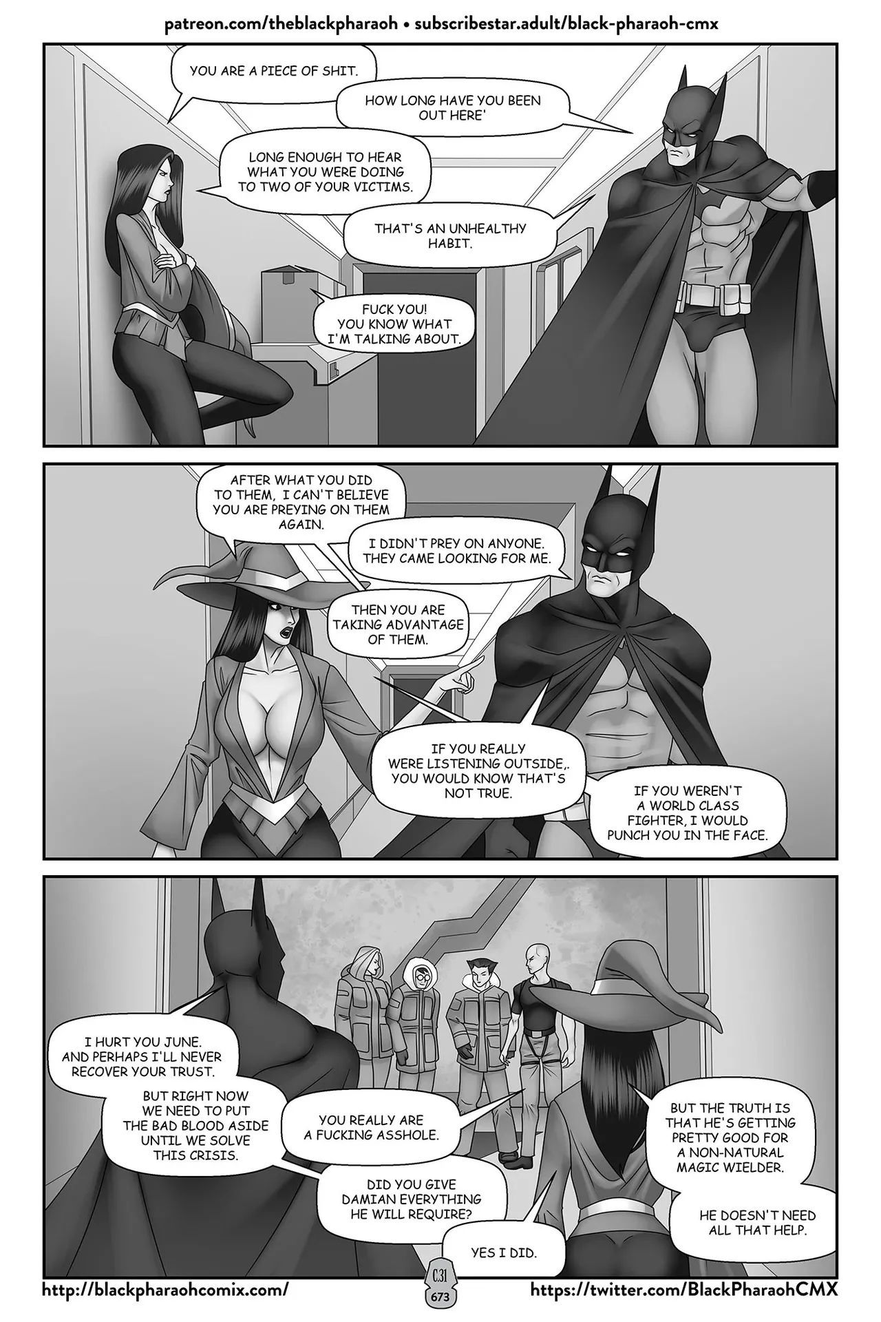 “[Black Pharaoh] JL Forsaken Souls (Ongoing)” Chapter 669, page 1