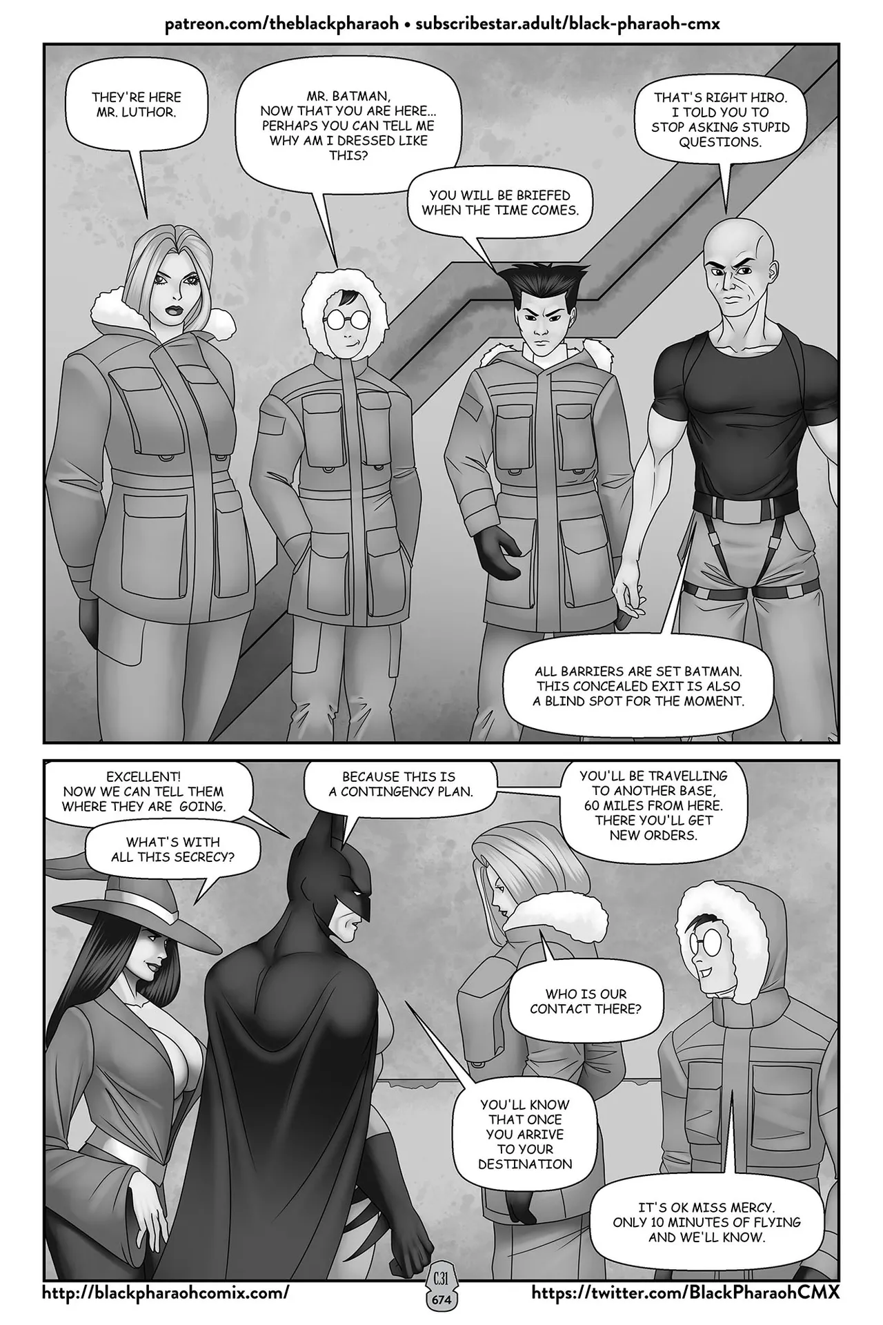 “[Black Pharaoh] JL Forsaken Souls (Ongoing)” Chapter 670, page 1