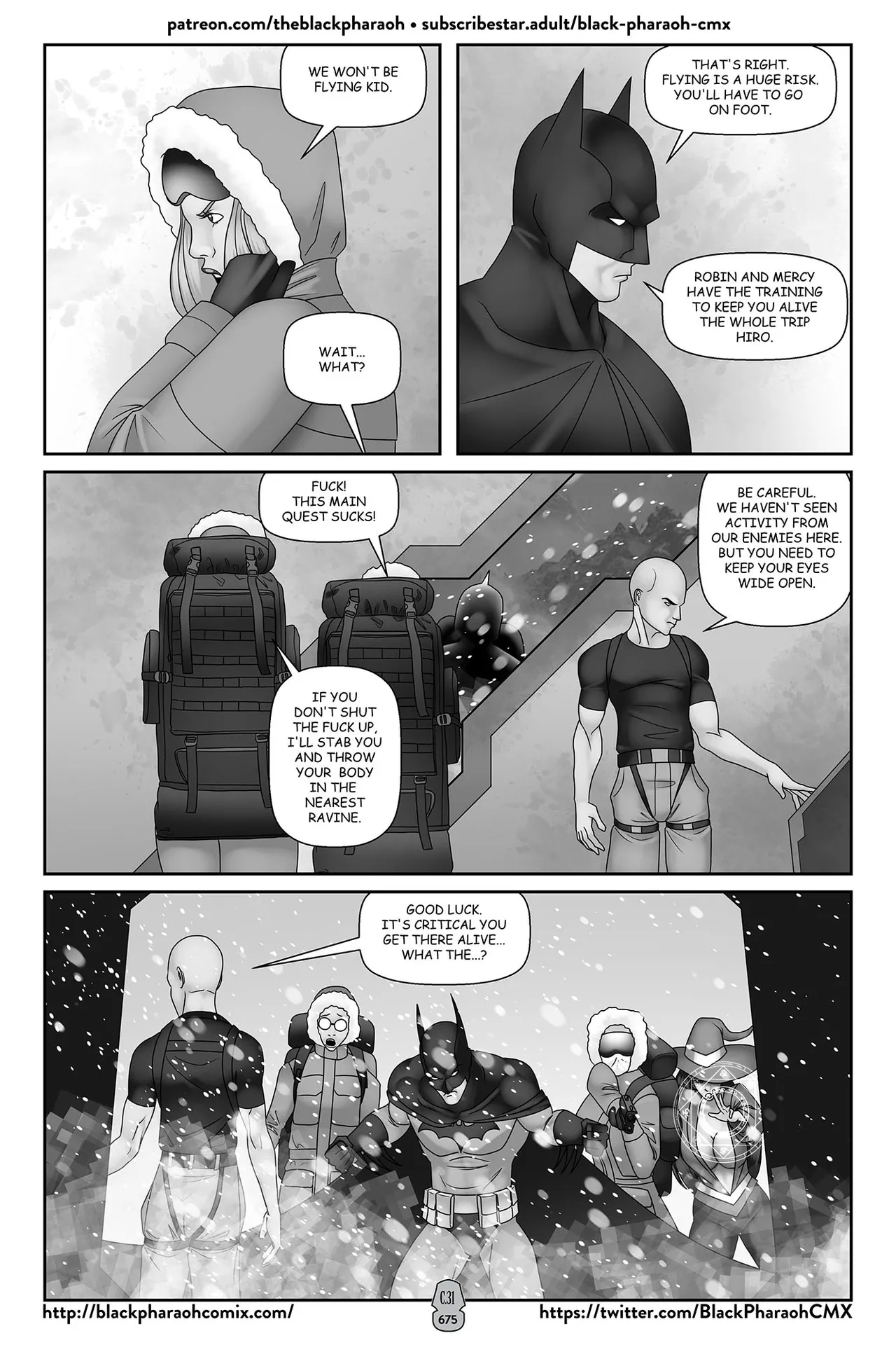 “[Black Pharaoh] JL Forsaken Souls (Ongoing)” Chapter 671, page 1