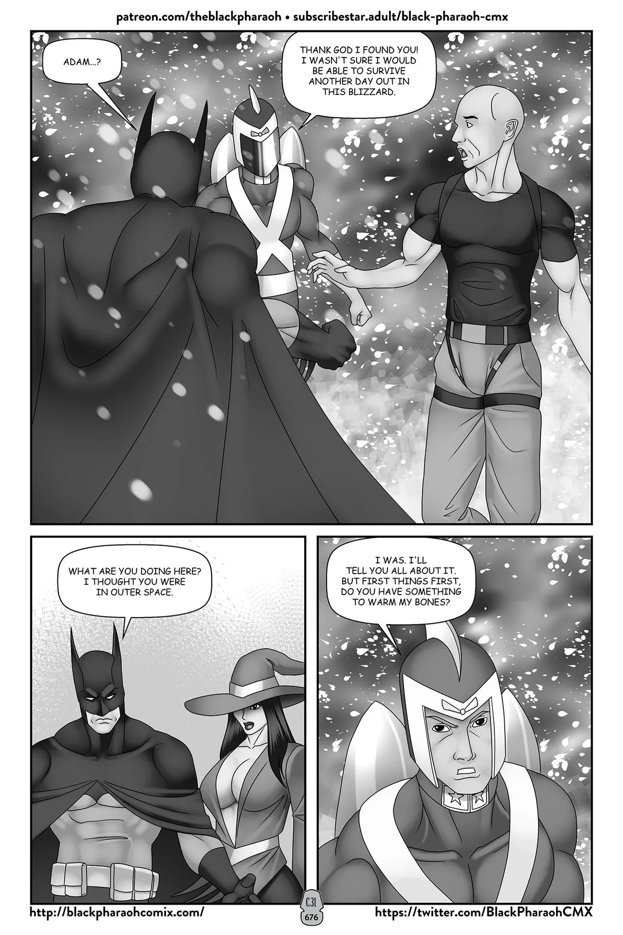 “[Black Pharaoh] JL Forsaken Souls (Ongoing)” Chapter 672, page 1